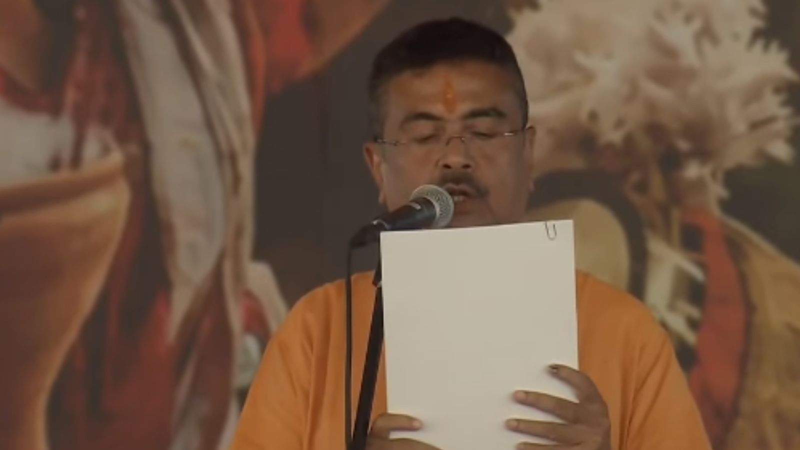 BJP forms government in West Bengal for the first time; Suvendu Adhikari takes oath as Chief Minister.