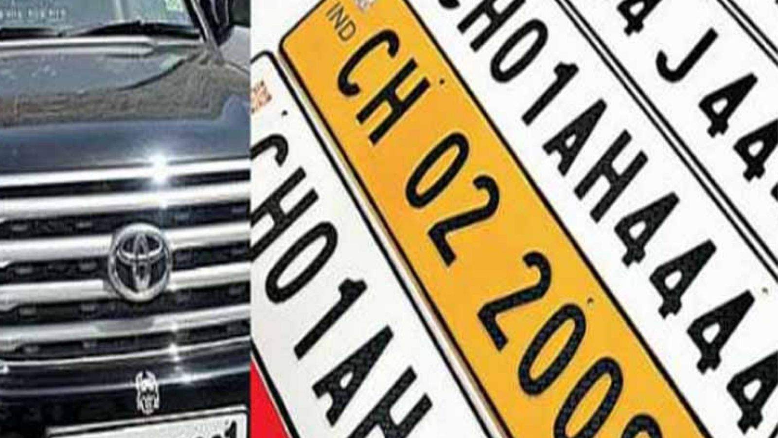 Chandigarh's number plate craze! 0003 is a sensation, and here's how many lakhs it sold for.