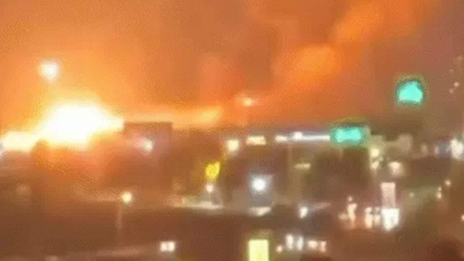 Major US airstrike on Iran amidst ceasefire; over 80 military targets hit.