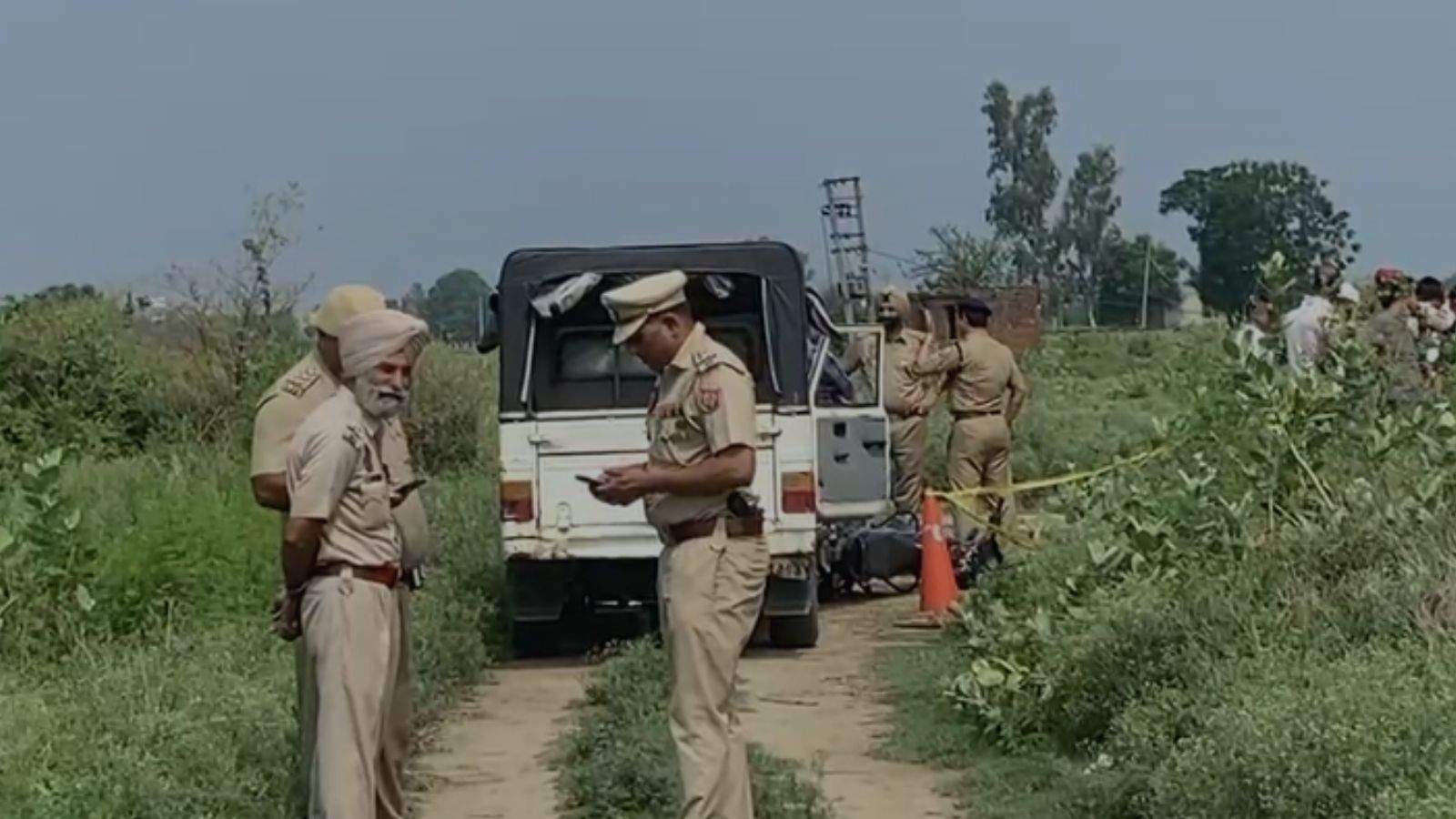 Early morning encounter in Jalandhar; shots exchanged between police and shooter.