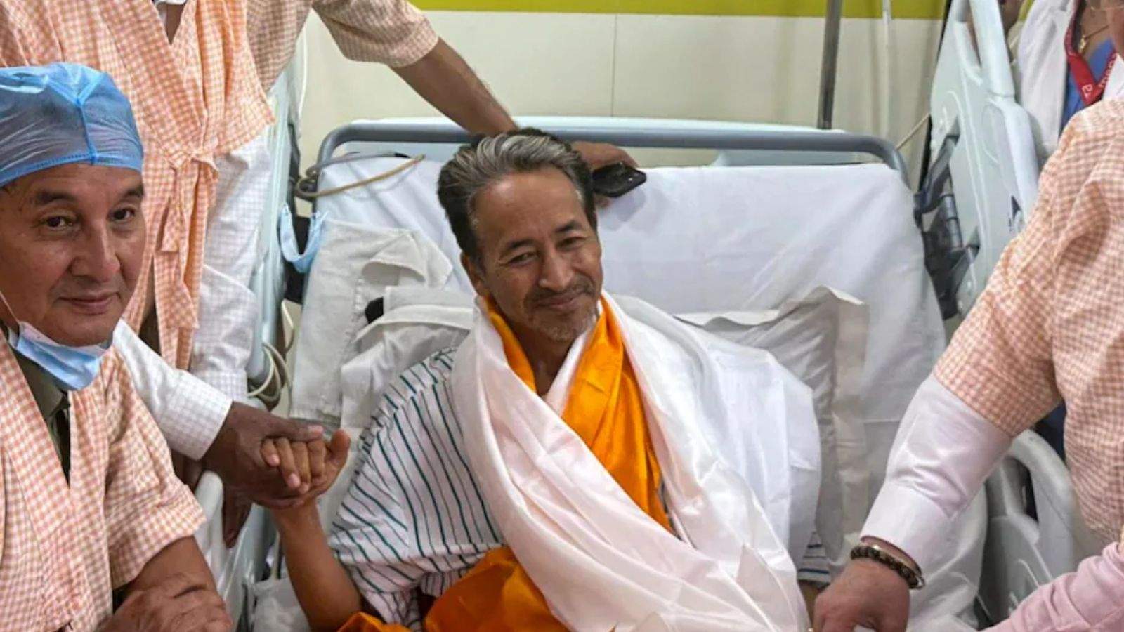 Sonam Wangchuk has ended his fast, but the CJP's agitation continues; the demand for the Education Minister's resignation remains.