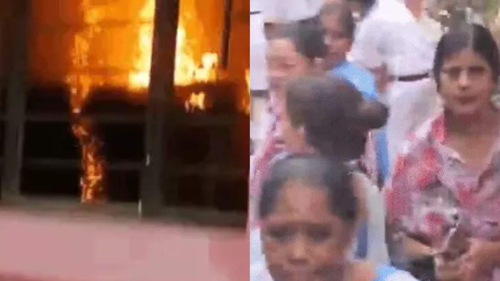 धियाना में सुबह-सुबह स्कूल में अचानक आग लग गई है। आग लगते ही पूरे स्कूल में अफरा-तफरी मच गई। अचानक आग की लपटें देख टीचर्स और बच्चे सहम गए। जिसके बाद बच्चों को छुट्टी करके घर भेज दिया गया है।